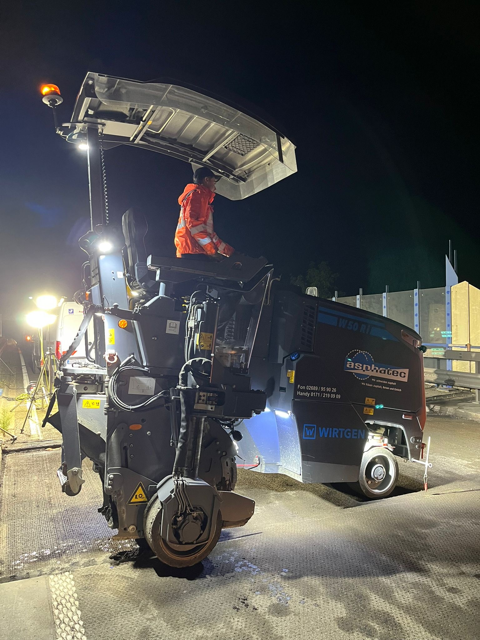 W50 RI Kleinfräse im Einsatz Asphatec
